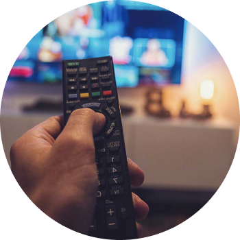 controle de televisão
